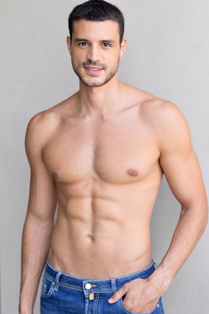 felipe model polaroid photo